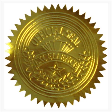 The Official Seal .